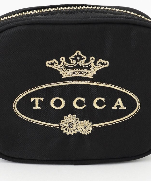 TOCCA LOGO MINI POUCH ミニポーチ ブラック系