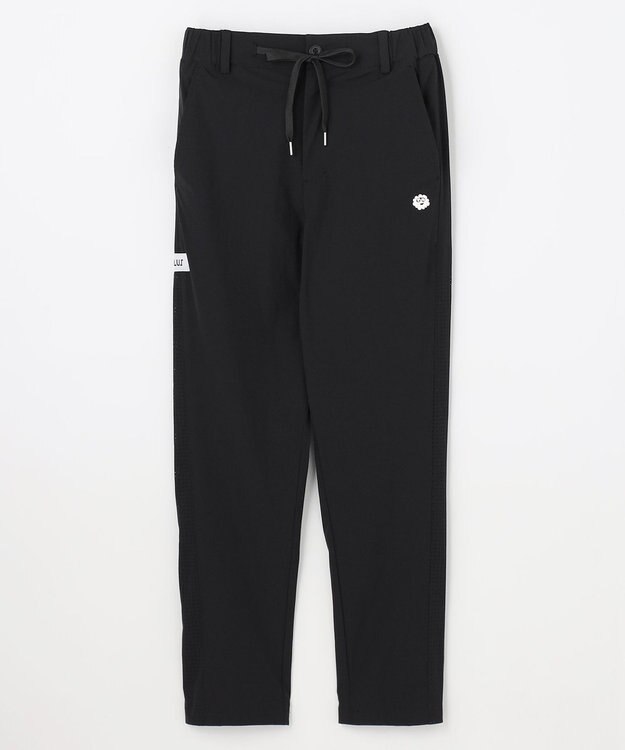 PW CIRCULUS 【WOMEN】サイドパンチング テーパードパンツ ゴルフウェア レディース ブラック系