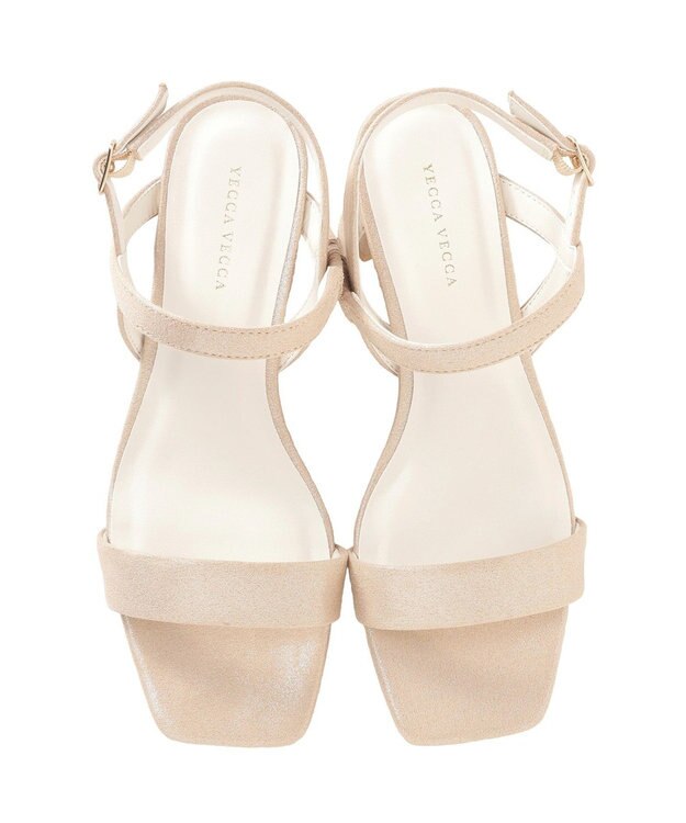 YECCA VECCA バーストラップサンダル Gold