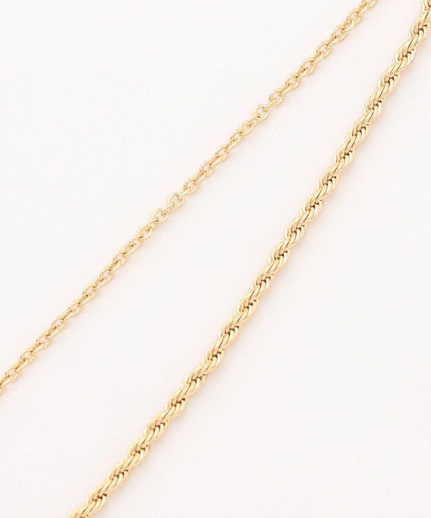 ANY ２連コインネックレス ゴールド