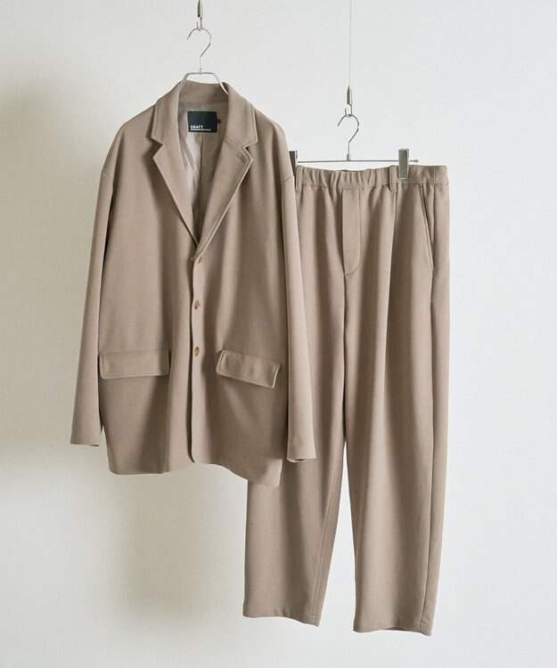 CRAFT STANDARD BOUTIQUE ジョーゼットセットアップ Beige