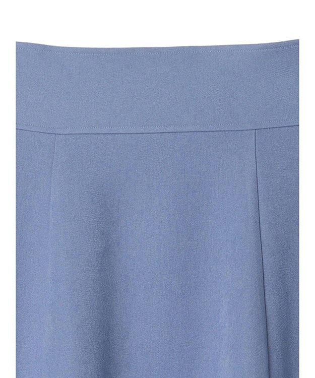 earth music&ecology バックレースアップスカート Blue