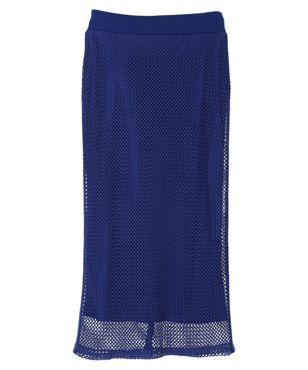 マチャット　メッシュスカート 大花プリントメッシュスカート | natural couture(ナチュラル