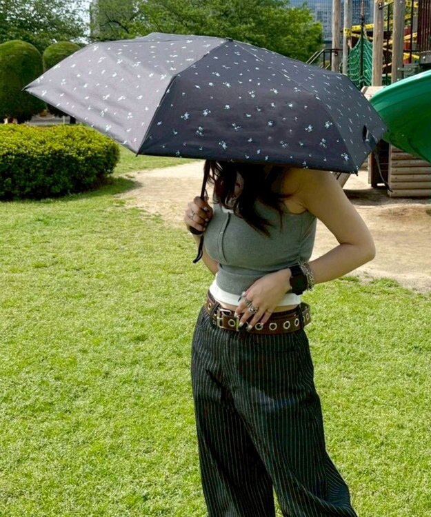 WEGO 【晴雨兼用/折りたたみ傘/日焼け対策/紫外線対策】別注PROTECT　U 柄6