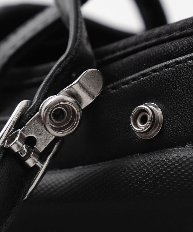 WEGO 2way厚底ストラップシューズ ブラック