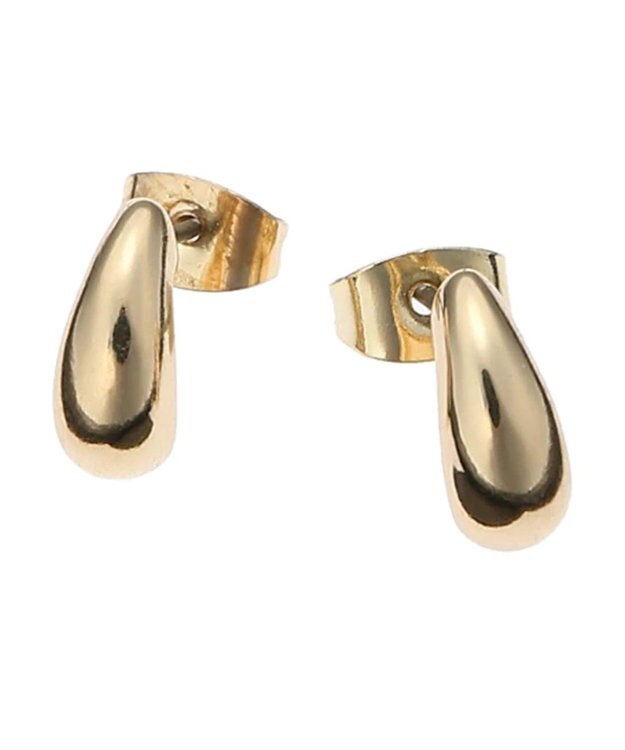 AMERICAN HOLIC ミニフープ・パールピアスセット Gold