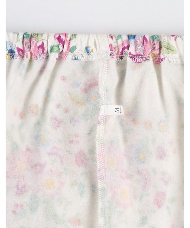 WACOAL ワコール_リラックス＆スリープ パジャマ 綿混(本体) あったか 長袖 長ズボン ミントン レディース NDW462 /ワコール ホワイト