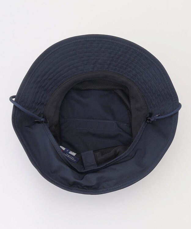 23区GOLF 【UNISEX】日常使いもしやすいシンプルデザイン 首後ろもしっかケアするネックカバー付バケットハット ギフトにもおすすめ◎ ネイビー系