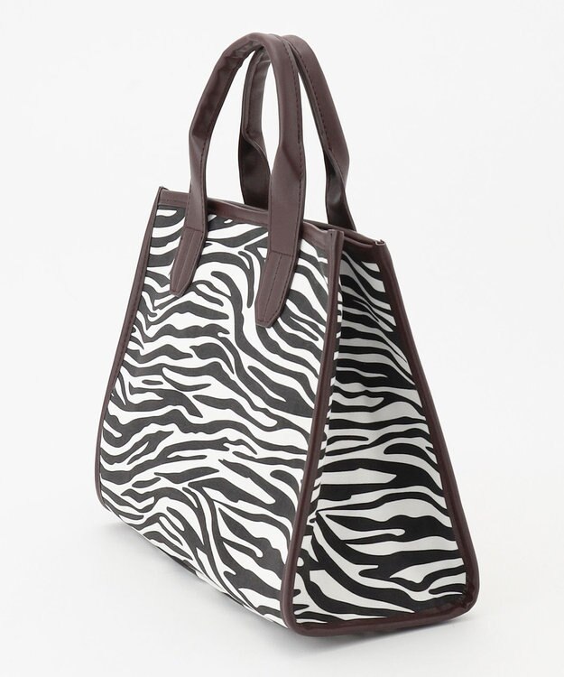 ANY キャンバススクエア トート ブラック系5