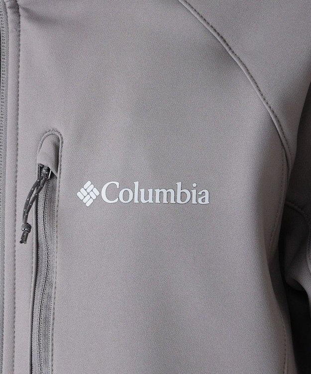 Columbia Columbia/ カスケードリッジIIIソフトシェル /コロンビア City Grey