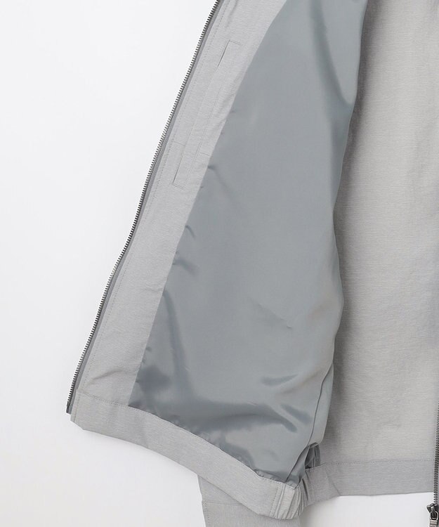 JOSEPH ABBOUD 【ポケッタブル/ECO撥水】アクティブレジャーショートブルゾン ライトグレー系