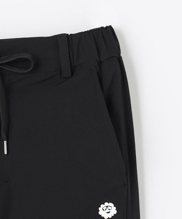 PW CIRCULUS 【WOMEN】サイドパンチング テーパードパンツ ゴルフウェア レディース ブラック系