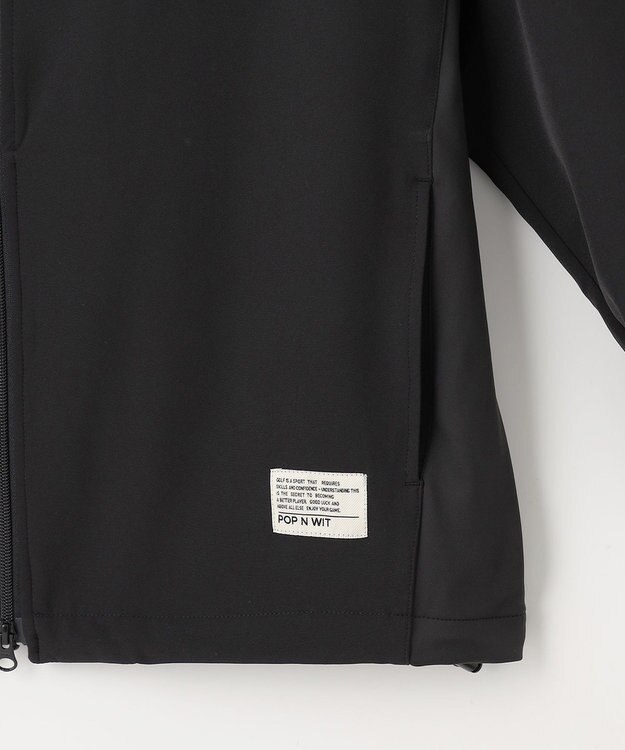 PW CIRCULUS 【袖2WAY】【MEN】デタッチャブル アノラック ブラック系