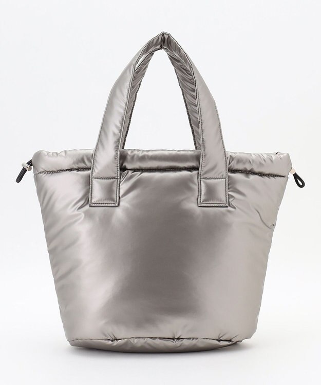 ICB パフィートートバッグ シャンパンゴールド