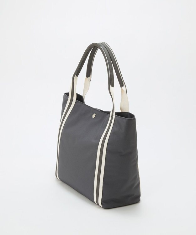 TOPKAPI 【TREASURE TOPKAPI】ソフトタッチ テープハンドル トートバッグ　A4 / 軽量 チャコールグレー