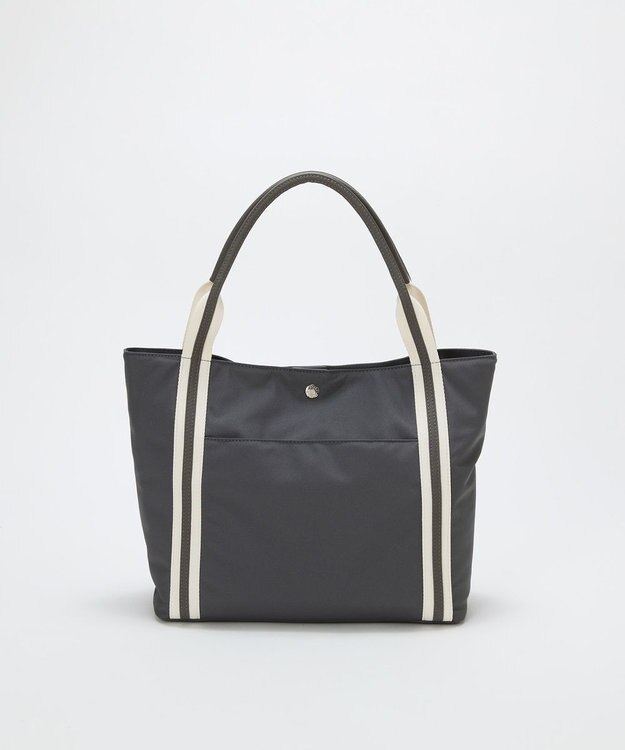 TOPKAPI 【TREASURE TOPKAPI】ソフトタッチ テープハンドル トートバッグ　A4 / 軽量 チャコールグレー