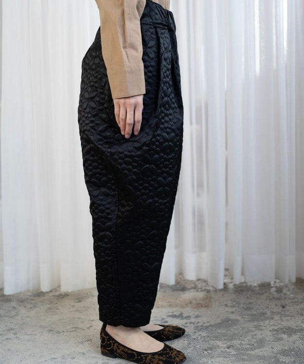 muuc 【土の凹凸を表現したナイロン素材】テレイン パンツ ブラック