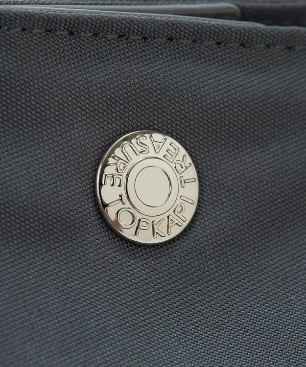 TOPKAPI 【TREASURE TOPKAPI】ソフトタッチ テープハンドル トートバッグ　A4 / 軽量 チャコールグレー