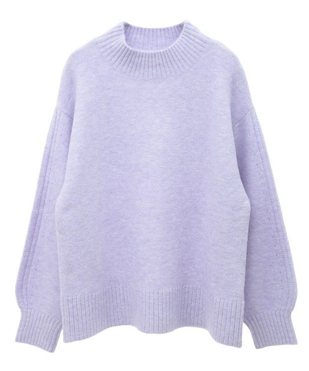 Green Parks ｆｕｗａっと　ニットプルオーバー Purple