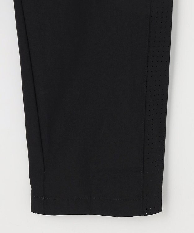 PW CIRCULUS 【WOMEN】サイドパンチング テーパードパンツ ゴルフウェア レディース ブラック系