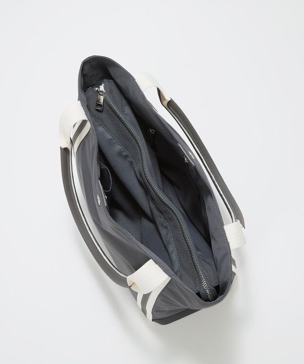 TOPKAPI 【TREASURE TOPKAPI】ソフトタッチ テープハンドル トートバッグ　A4 / 軽量 チャコールグレー