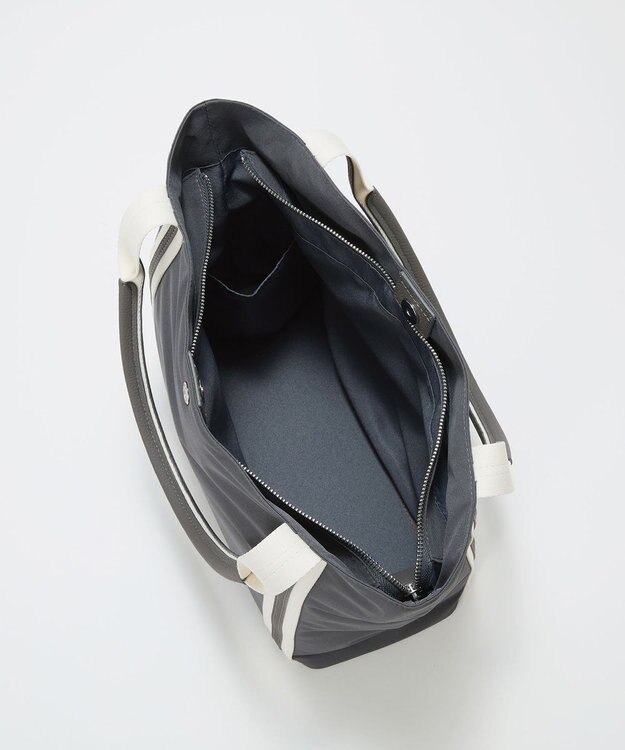 TOPKAPI 【TREASURE TOPKAPI】ソフトタッチ テープハンドル トートバッグ　A4 / 軽量 チャコールグレー