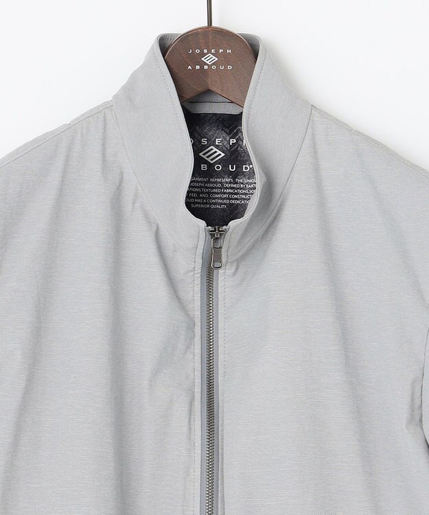 JOSEPH ABBOUD 【ポケッタブル/ECO撥水】アクティブレジャーショートブルゾン ライトグレー系