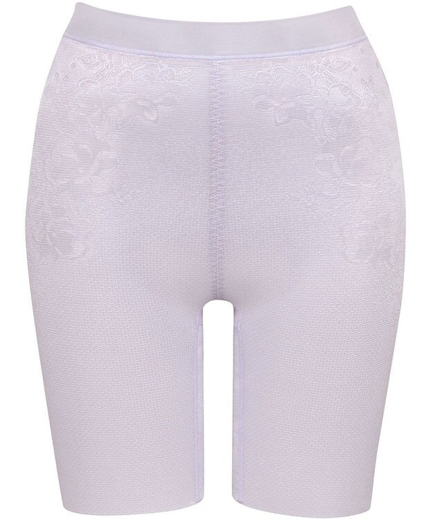 Wing ガードル 夏の汗ムレから解放 おなか押さえ ヒップアップ ウエストくいこみにくい 【ときはなつパンツ】 ロング丈 KQ2714 ウイング／ワコール グレー