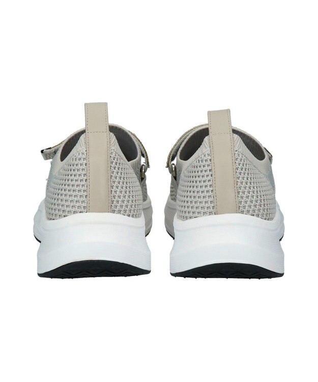 Bridget Birkin 【Bridget Birkin】ベルトストーンニットスニーカー ライトグレー