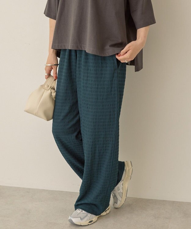 AMERICAN HOLIC シャーリングイージーパンツ Dark Green