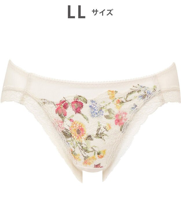 WACOAL ショーツ 【重力に負けないバストケアBra】 はきこみ丈あさめ はきごこちがよい BRA184とペア レディース PRA184 /ワコール クリーム