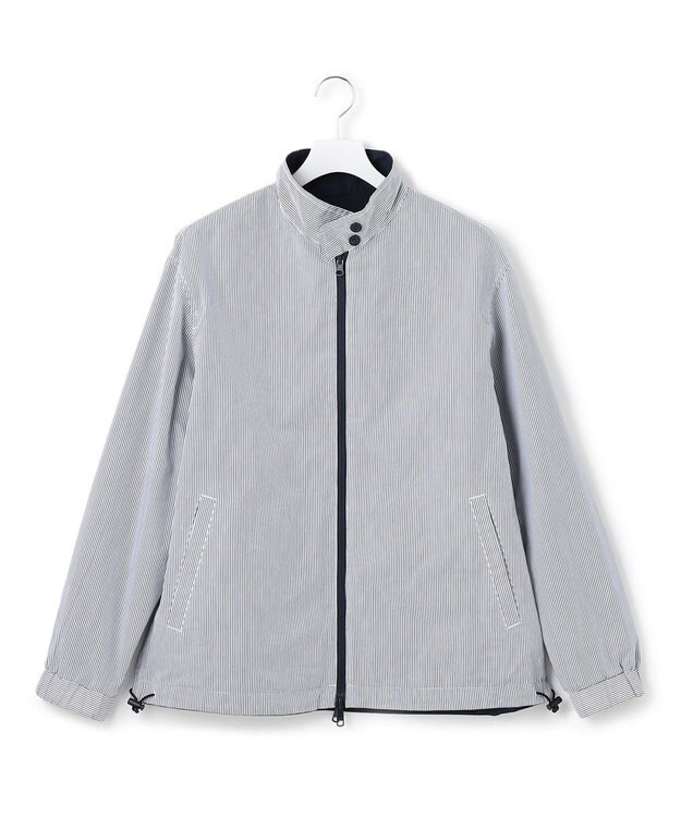 J.PRESS YORK STREET 【UNISEX】リバーシブルゴルフジャケット ネイビー系