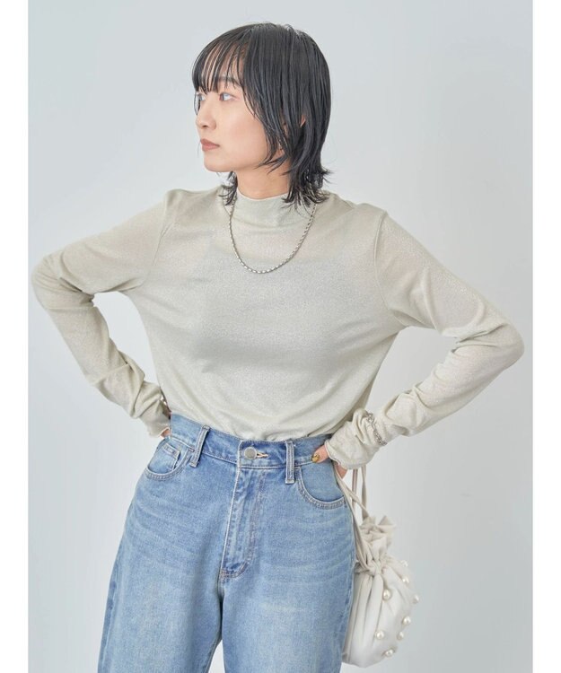 Green Parks イロイロインナー（ラメ） Beige