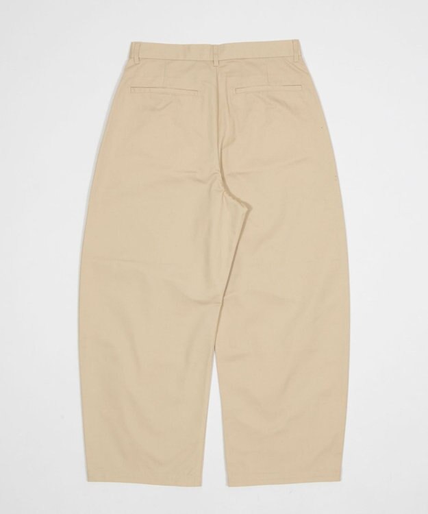 WEGO キーチャーム付きチノカーブパンツ ベージュ