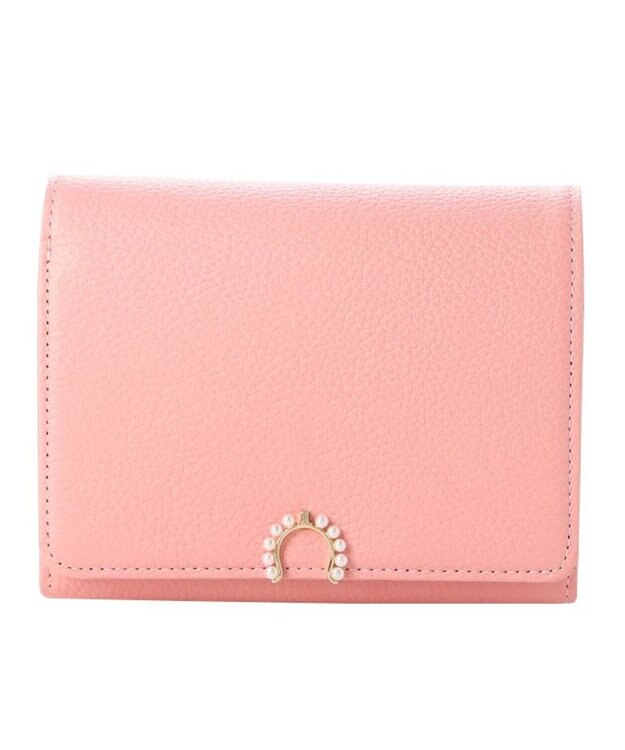 LANVIN en Bleu サンドニ 二つ折り中Lファスナー財布 ピンク