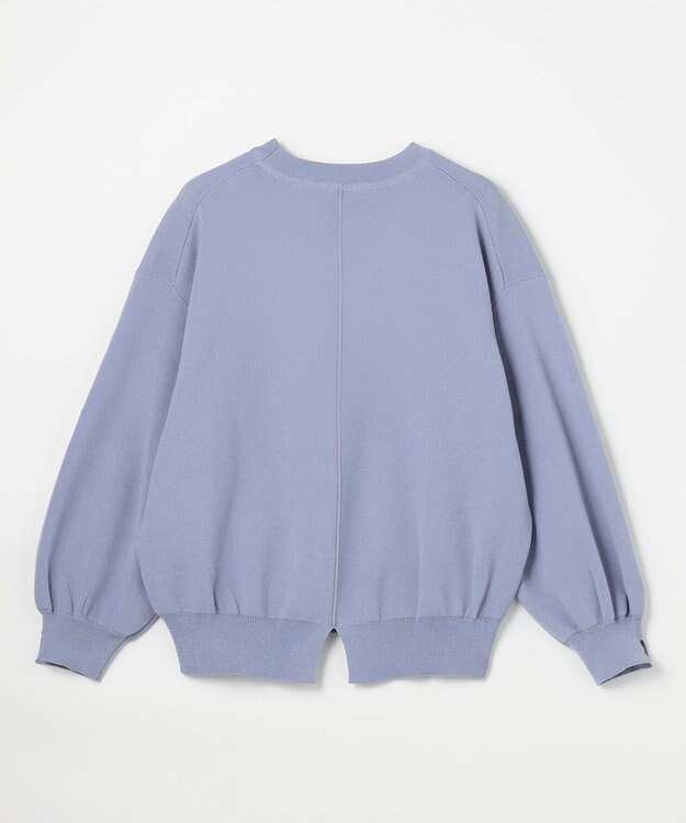 ANY スウェットライクニット ライトブルー