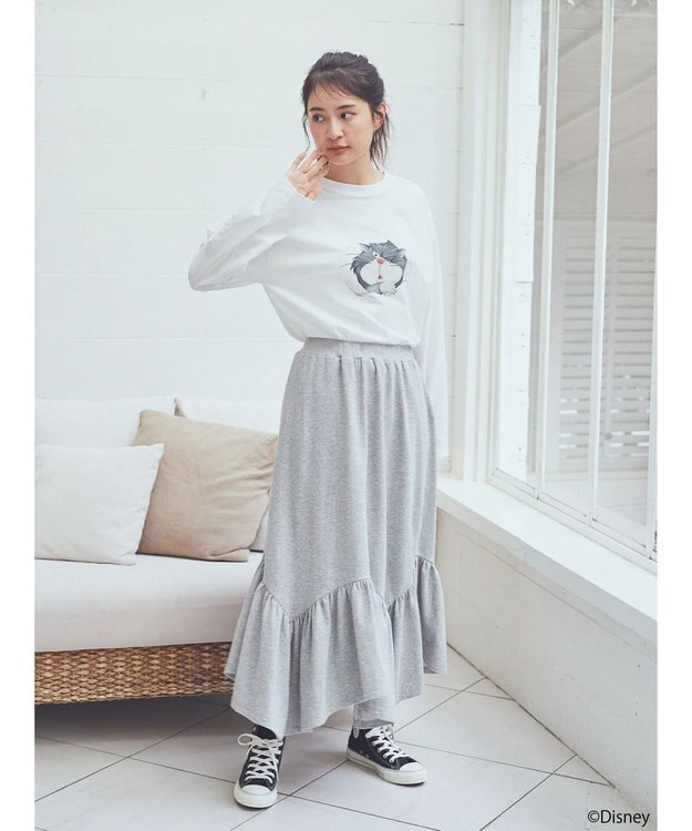 earth music&ecology Ｄｉｓｎｅｙ／フロントルシファーロンＴ White