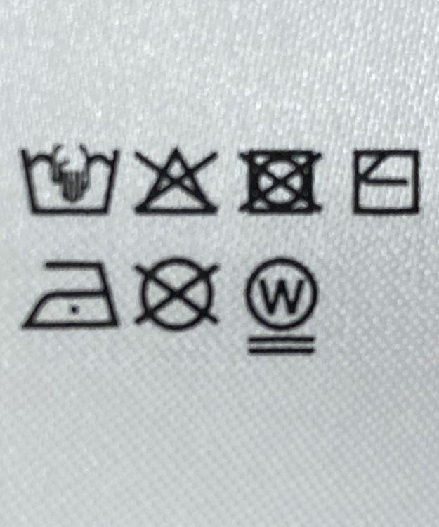 WEGO 【ユニセックス着用ITEM】ワンポイントニットシャツ（LS） オフホワイト