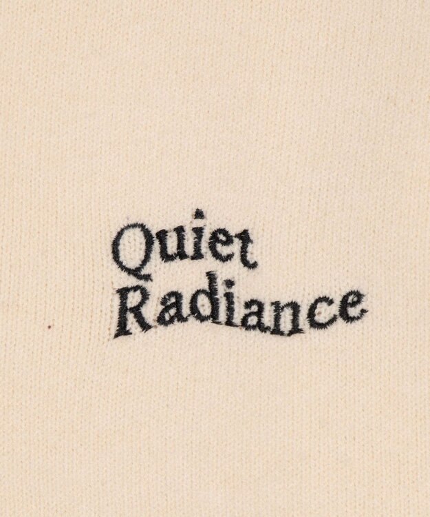 WEGO 【ユニセックス着用ITEM】ワンポイントニットシャツ（LS） オフホワイト