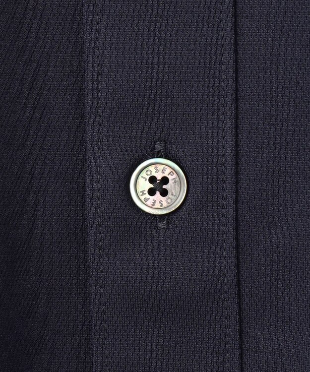 JOSEPH HOMME ＜新色追加＞【ストレッチ】ハイゲージコットンジャージー 　レギュラーカラーシャツ 【新色】ネイビー系