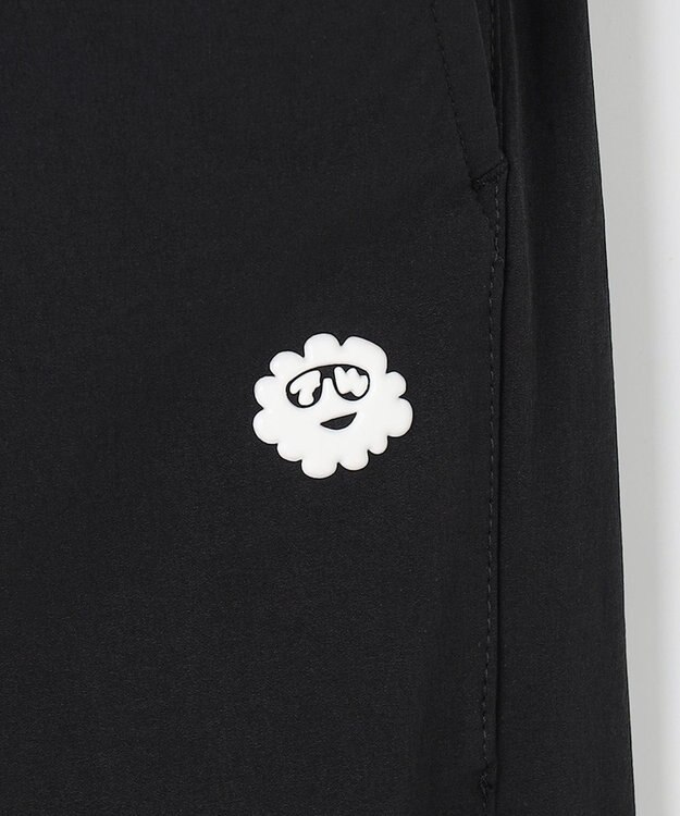 PW CIRCULUS 【WOMEN】サイドパンチング テーパードパンツ ゴルフウェア レディース ブラック系