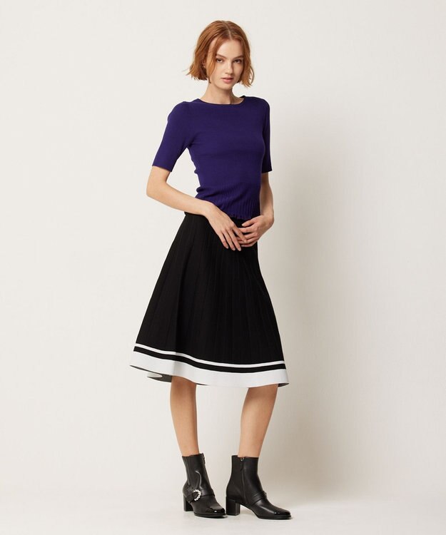 TOCCA 【洗える】RESONATE スカート ブラック系