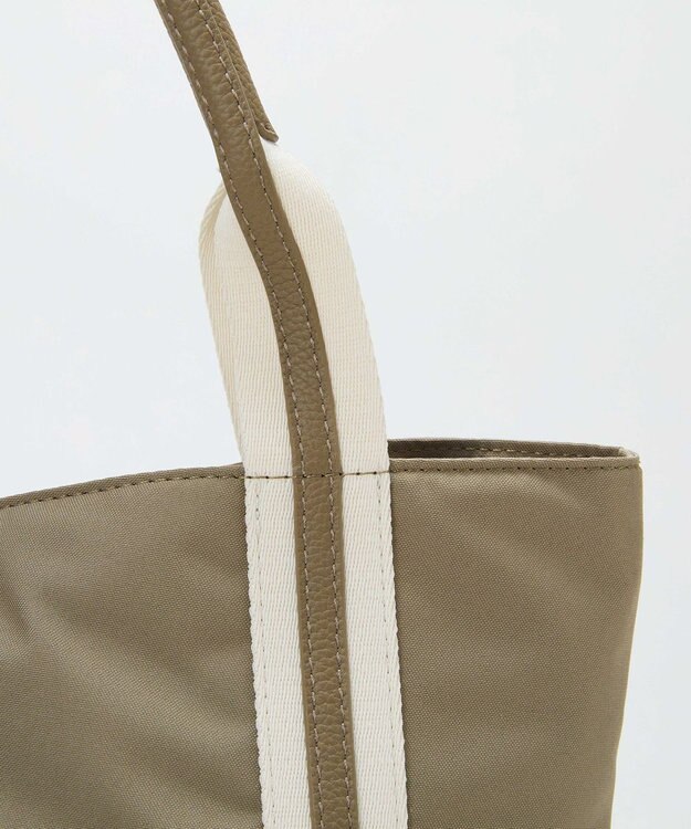 TOPKAPI 【TREASURE TOPKAPI】ソフトタッチ テープハンドル トートバッグ　A4 / 軽量 カーキ