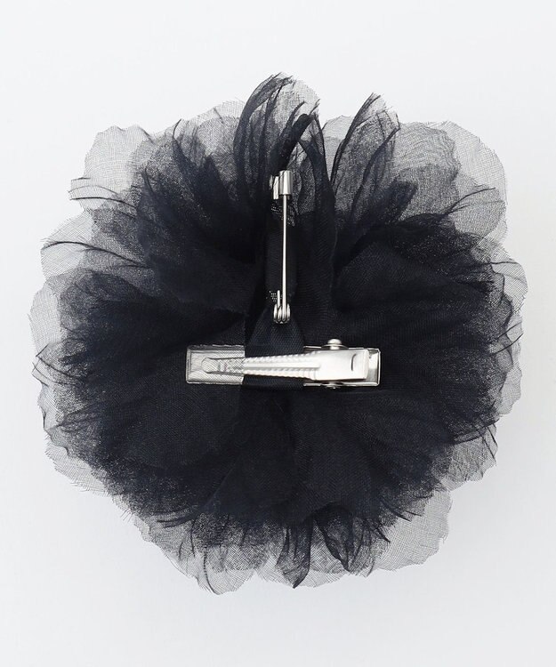 組曲 シフォンコサージュ ネイビー系