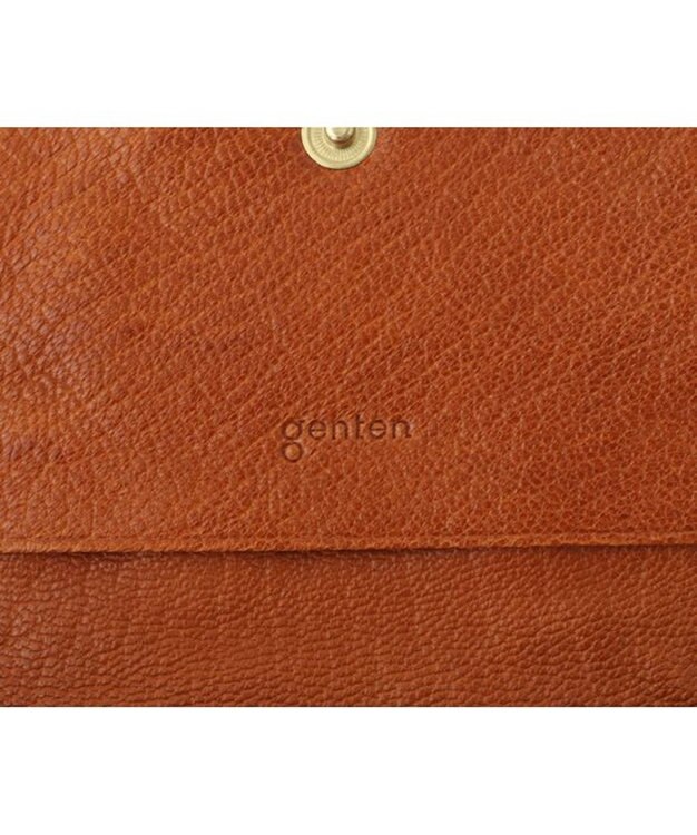 genten ゴートベーシック 名刺入れ チャ