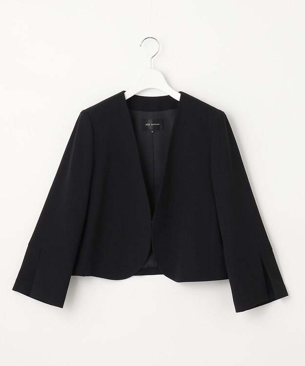 23区 【APPLAUDIR】ダブルクロス ジャケット ブラック系