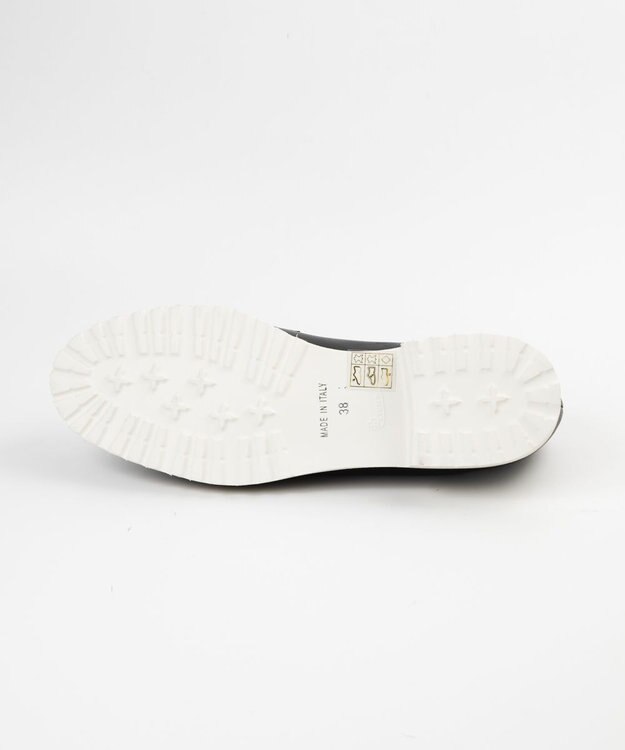 BONTRE 【LucaGrossi/ルカグロッシ】ホワイトソールコインローファー/5025-CAROIO-US ブラック