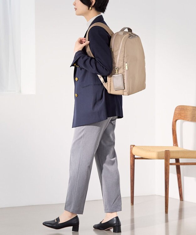 ACE BAGS & LUGGAGE ace. フィッテム レディースビジネスリュック A4 14.0インチPC 68683 エース ベージュ