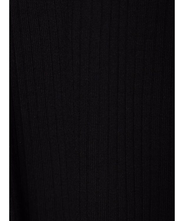 CRAFT STANDARD BOUTIQUE ウォッシャブルリブタートルニットプルオーバー Black