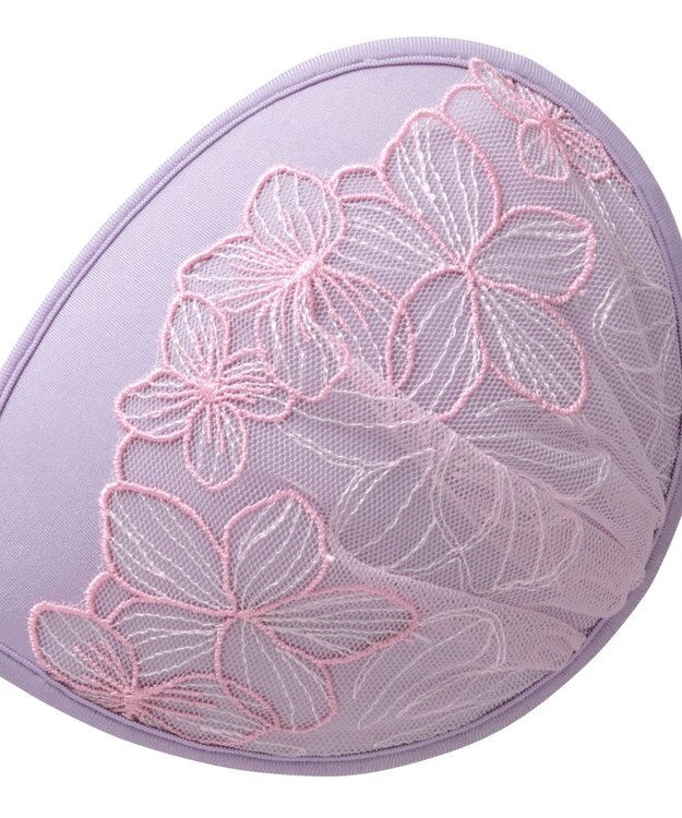 BRADELIS New York 【NuBra / ナチュラルタイプ】ヌーブラ・エアーライト  メアリー  ブラ特有の締めつけがないストレスフリーブラ ラベンダー